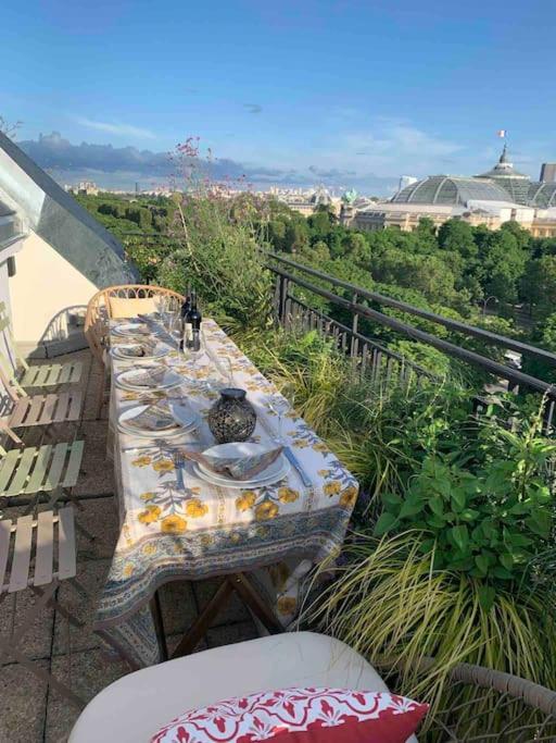 Appartamento New Rbnb Eiffel Tower Rooftop 360 Terrace View And Parking Parigi
