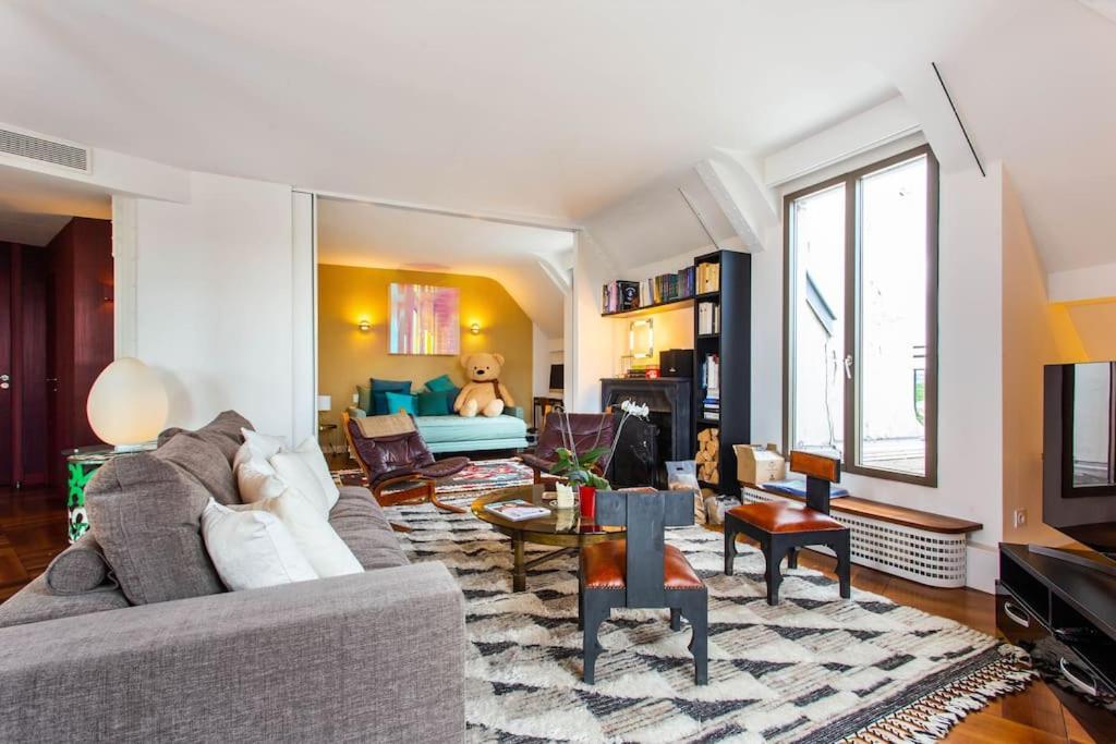 New Rbnb Eiffel Tower Rooftop 360 Terrace View And Parking Parigi