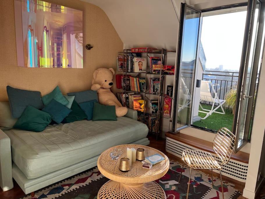 New Rbnb Eiffel Tower Rooftop 360 Terrace View And Parking Parigi