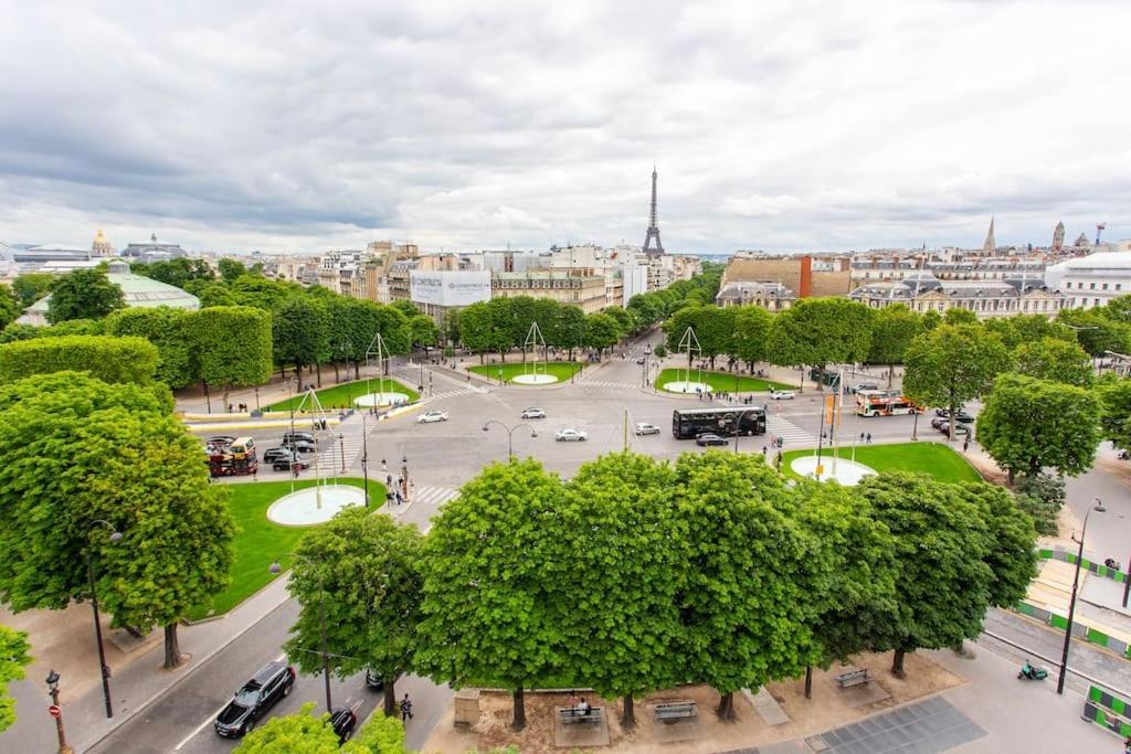New Rbnb Eiffel Tower Rooftop 360 Terrace View And Parking Appartamento