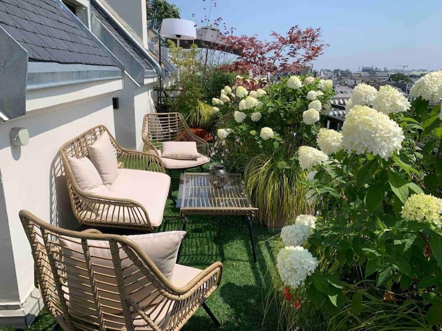 New Rbnb Eiffel Tower Rooftop 360 Terrace View And Parking Parigi